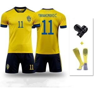 Svensk fodboldlandsholdstrøje NO.11 Ibrahimovic 24