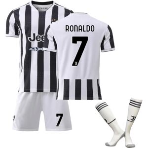 21-22 Ny Juventus hjemmebanetrøje nr. 7 Vlahovic-trøje nr. 10 Dybala-trøje NO.7 RONALDO 28