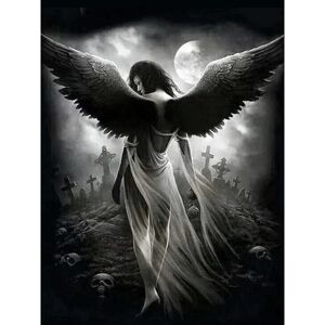 5D Diamond Painting Kit, 30x40cm (Fallen Angel) DIY Diamond Painti