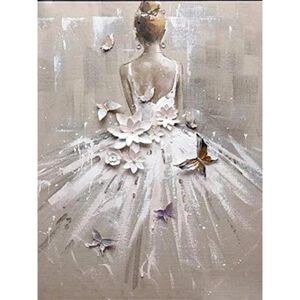 30x40cm 5D DIY diamantmaleri fuld, balletdanseren#A, DIY Diam