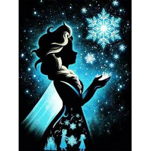 30x40cm 5D DIY Diamond Painting Full,Série Cartoon Princess#C, DIY