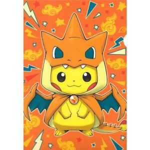 OCEAN 30x40cm voksne børn 5D DIY diamant kunst maleri sæt - Pikachu,