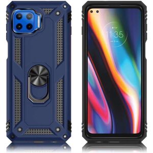 Generic Bofink Combat Motorola Moto G 5G Plus etui - blå Blue