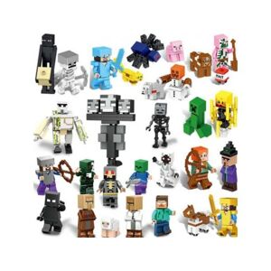 Minecraft Minifigur Sæt 29 Minifigurer Børnegave Komfortabel klassiker 1