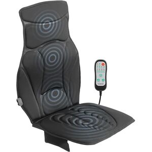 Northix Massagepude med Opvarmningsfunktion - Shiatsu Black