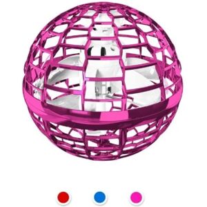 TFXHUA Børnelegetøj UFO intelligent induktion flyvende bold Pink