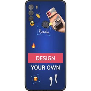 Design dit eget Motorola Moto G50 Sort cover