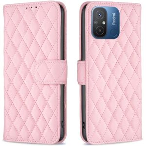 SKALO Xiaomi Redmi 12C 4G BINFEN COLOR Quiltet Pung - Pink Pink