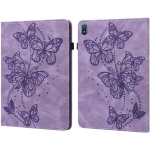 SKALO Nokia T20 Mandala Butterfly Flip Cover - Lilla Purple