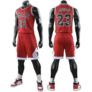 Chicago Bulls nr. 23 Jordan Jersey Basketball Jersey Sæt - Perfet 3XL