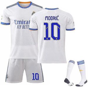 MODRIC 10 Real Madrid Shorts Jerseysæt M