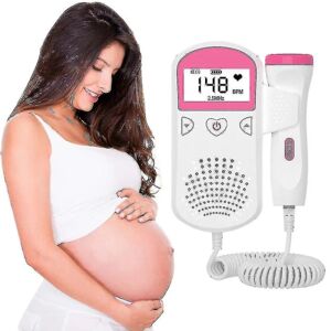 Lcd Display Ultralyd Babyalarm Foster Doppler Til Gravid Hjem Graviditet Baby Hjerteslagsdetektor Ingen stråling