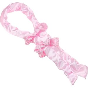 Heatless Curl Ribbon Pandebånd Lazy Curler PINK Pink