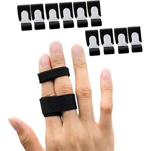 10 stk Finger Wraps Finger Loops Tapes SORT black