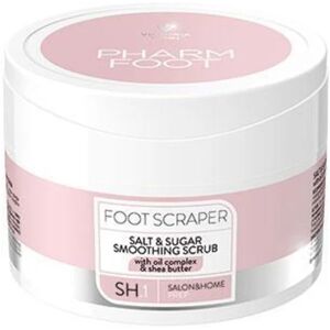 Victoria Vynn Fodscrub - 200g - Salt og sukker scrub - Pharm fod Pink