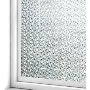 Diamant privat vinduesfilm (45x200cm), non-stick matglas