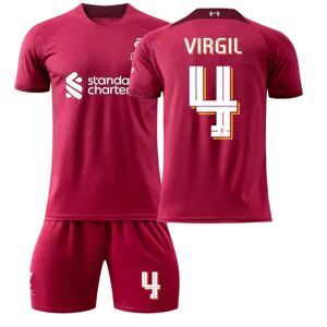 22 Liverpool fodboldtrøje NR. 4 Virgil sweater Z X #L