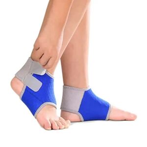 2-pak Kids Justerbar Anti-Slip Ankel Post Compression S