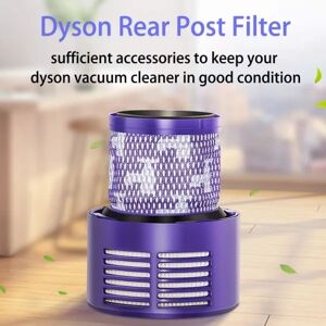 Tv?ttbart dammsugerfilter med reng?ringsborste, Dyson utbytesfilter f?r V10 SV12-serien