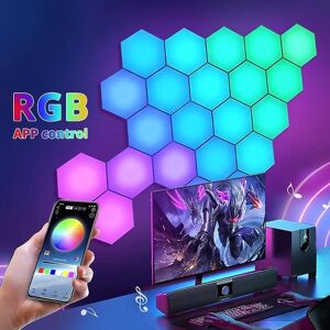 Led Hexagon Light Rgb Bluetooth Indoor Wall App Control