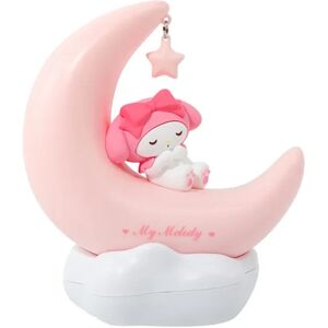 Sanrio Moon LED-lys Anime Kuromi Cinnamonroll Kawaii Tilbehør Ornament Skønhed Soveværelse Natlys Sengelampe Dekoration Melody