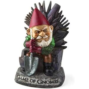 Game of Gnomes - Sjov havenisse, håndmalet, vejrbestandig, keramik,