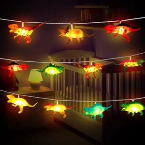 LED Dinosaur String Lights Boy Dinosaur værelse dekoration Dino