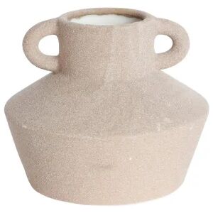 Stjernsund Urna Vase med hank Beige 12 cm Beige