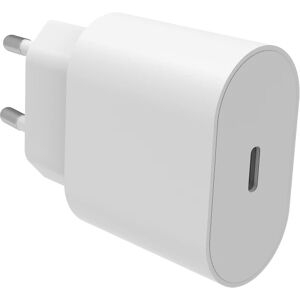 Smartline 20W hurtigoplader USB-C Hvid