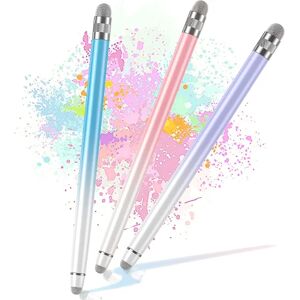 3 stk Stylus-penne til berøringsskærme, Stylus-penne til Iphone/ipad/tablet Android/microsoft/surface, kompatibel med alle berøringsskærme