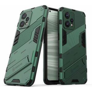 Generic Stødsikker Hybrid Cover med A Moderne Touch til Realme 9 Pro Plu Green