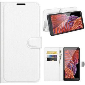 Generic Classic Samsung Galaxy XCover 5 Flip etui - Hvid White