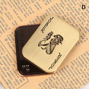 Jettbuying Slider Poker A K Metal Push Card EDC Spinners D Onesize