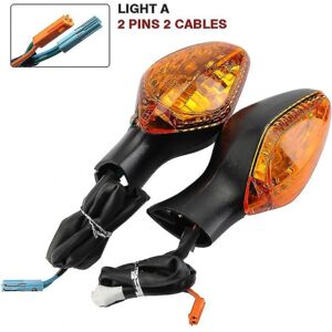 DAO Blinklysindikator til Honda Nc700 Nc750 S/x/d Cbr500r Cb650f Cb500f Nc700x Nc750x Nc 700 750 Motorcykeltilbehør [DB] Light Amber 2PINS