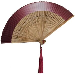 Awendela Fan - spansk stil - Bourgogne [Brun] Wine red