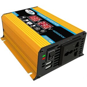 TFXHUA 4000 W Peak Dc 12v til vekselstrøm 220v konverter biloplader inverter