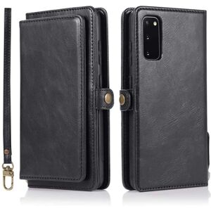 Zleep Stilfuldt 2-1 Wallet etui - Samsung Galaxy S20 FE Svart