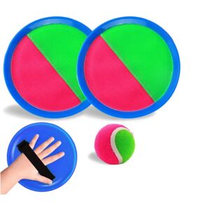 Toss Ball Sports Game Self-Stick Disc Paddles Tennis Legetøjsbold