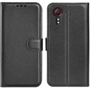 G-SP Samsung Galaxy Xcover 7 Plånboksfodral med Stativ - Svart Black