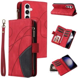 MTK KT Multifunktion Series-5 Til Samsung Galaxy S23 FE Telefontaske Red