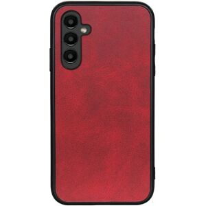 SKALO Samsung A14 4G/5G PU-læder Hybrid Cover - Rød Red