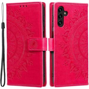 SKALO Samsung A54 5G Mandala Flip Cover - Cerise Cerise