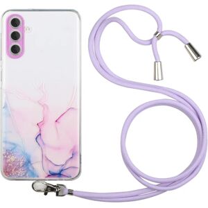 SKALO Samsung A14 4G/5G Mobilkrave Cover - Lilla Purple