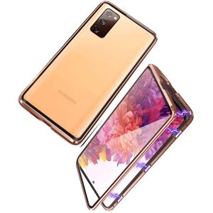 Floveme Stilfuldt dobbelt cover - Samsung Galaxy S21 FE Guld