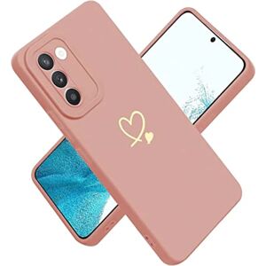 Pink , Samsung S22 5G etui med kamerabeskyttelse, høj kvalitet