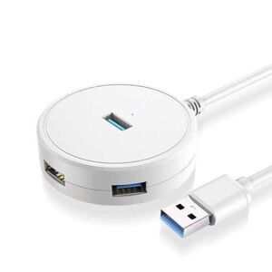 USB 3.0 Hub 4 Porte 100CMWHITE HVID 100cmWhite