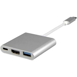 INF USB-C Multiport-adapter til USB, USB-C (USB PD), 4K HDMI-kom