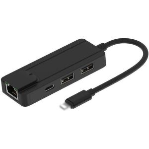 4 i 1 usb 2.0 hub til Ios til Rj45 Ethernet-adapter LAN kablet netværk