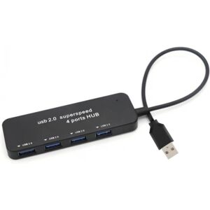 Teknikproffset USB-hub, 4 x USB-A 2.0