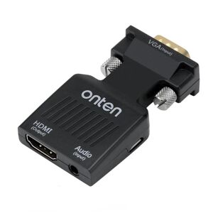 VGA til HDMI-kompatibel adapter